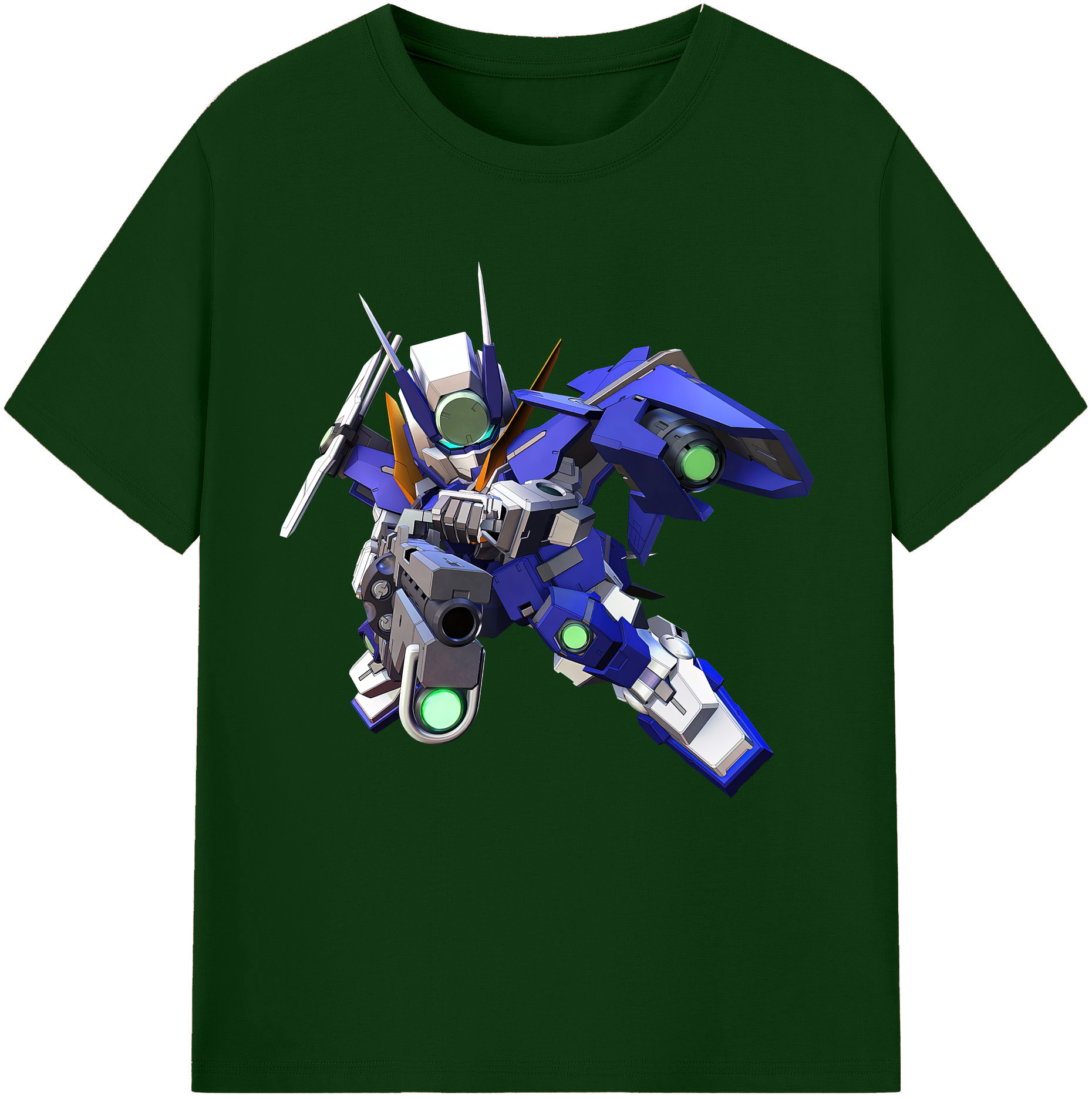 （画像用） 機動戦士ガンダム Mobile Suit Gundam 綿100％半袖Tシャツ（フロントプリント）